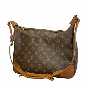 LOUIS VUITTON Brown Monogram Boulogne 30 Shoulder Bag